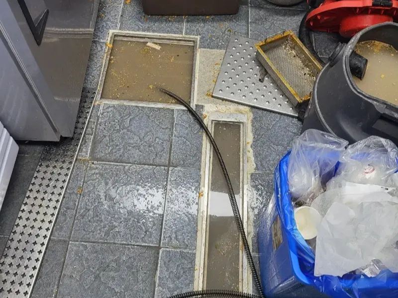 익산 상가·주방 배관 작업사례 6
