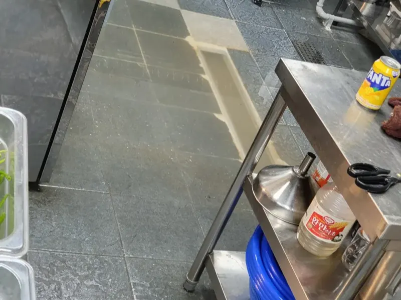 익산 상가·주방 배관 작업사례 2